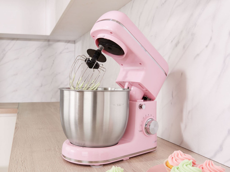 Gehe zu Vollbildansicht: SILVERCREST® Küchenmaschine rosa SKM 600 B2 - Bild 2