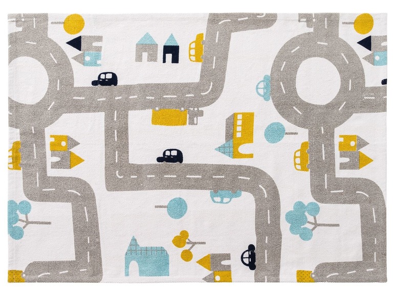 Gehe zu Vollbildansicht: MERADISO® Kinderteppich, mit Anti-Rutsch-Beschichtung, aus Baumwolle - Bild 6