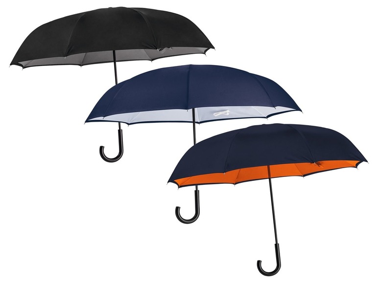 Gehe zu Vollbildansicht: TOPMOVE® Regenschirm, 106 cm Durchmesser, mit Fiberglas-Schienen, strapazierfähig - Bild 1