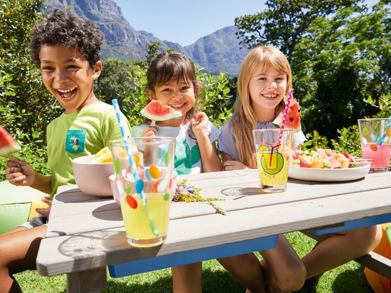 Gehe zu Vollbildansicht: FLORABEST Kindersitzgruppe, Outdoor, 3-teilig, mit Spieltisch, ab 2 bis 7 Jahren - Bild 2