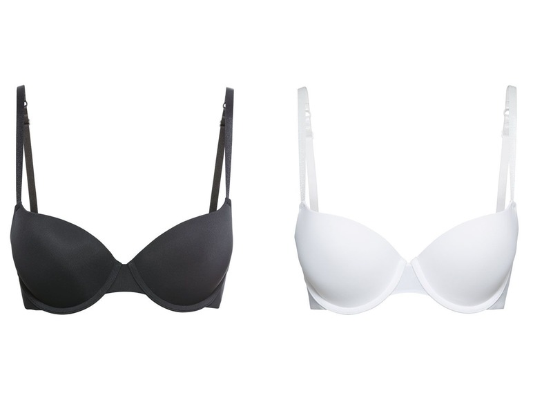 Gehe zu Vollbildansicht: ESMARA® Lingerie Push-Up-BH, 2 Stück, längenverstellbare Träger, gepolsterte Cups - Bild 12