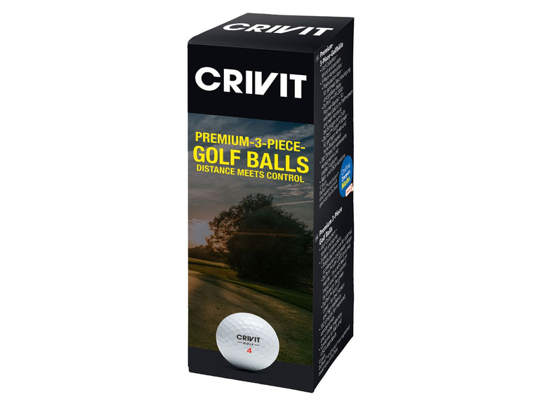 Gehe zu Vollbildansicht: CRIVIT® Golfbälle, 12 Stück, 3-Piece-Konstruktion - Bild 8
