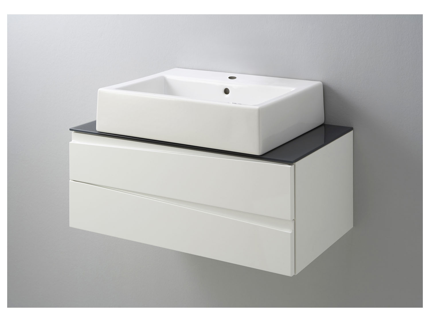 Thumbnail - byLIVING Waschbeckenunterschrank »Shape«, mit Hochglanzfront