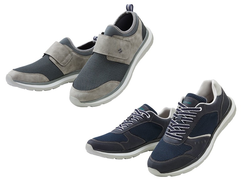Gehe zu Vollbildansicht: Footflexx Sneaker Herren, G-Weite, mit Lederdecksohle, Footflexx-Innensohlen-System - Bild 1