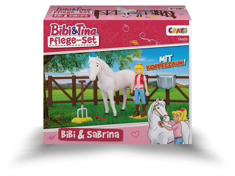 Gehe zu Vollbildansicht: CRAZE Bibi & Tina »Pflege-Set Bibi & Sabrina«, mit 2 Spielfiguren, ab 3 Jahren - Bild 4