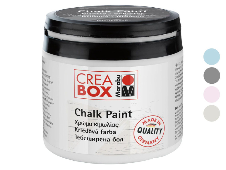 Gehe zu Vollbildansicht: Marabu CREABOX Kreidefarbe, 500 ml, auf Wasserbasis - Bild 1