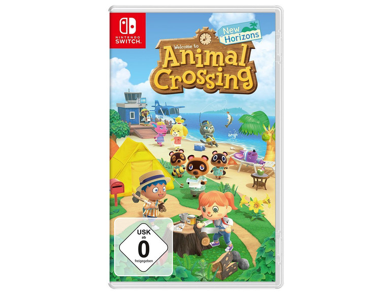 Gehe zu Vollbildansicht: Nintendo Nintendo Switch Lite Koralle & Animal Crossing: New Horizons-Edition - Bild 3