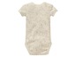 Baby-Body mit kurzem Arm und Bären-Print.