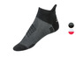 Schwarze Sportsocken mit Logo