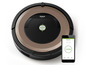 Ein iRobot Roomba Roboter-Staubsauger mit Smartphone-App.