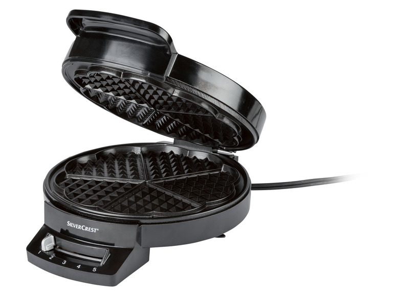 SILVERCREST® KITCHEN TOOLS Waffeleisen, mit Antihaftbeschichtung | Waffeleisen