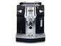Eine schwarze Delonghi Espressomaschine.