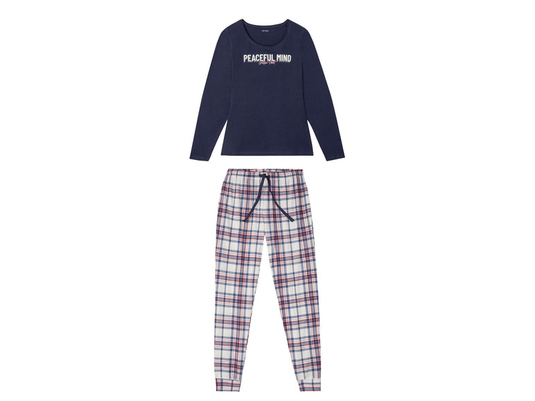 Gehe zu Vollbildansicht: esmara® Pyjama Damen, aus Baumwolle - Bild 44