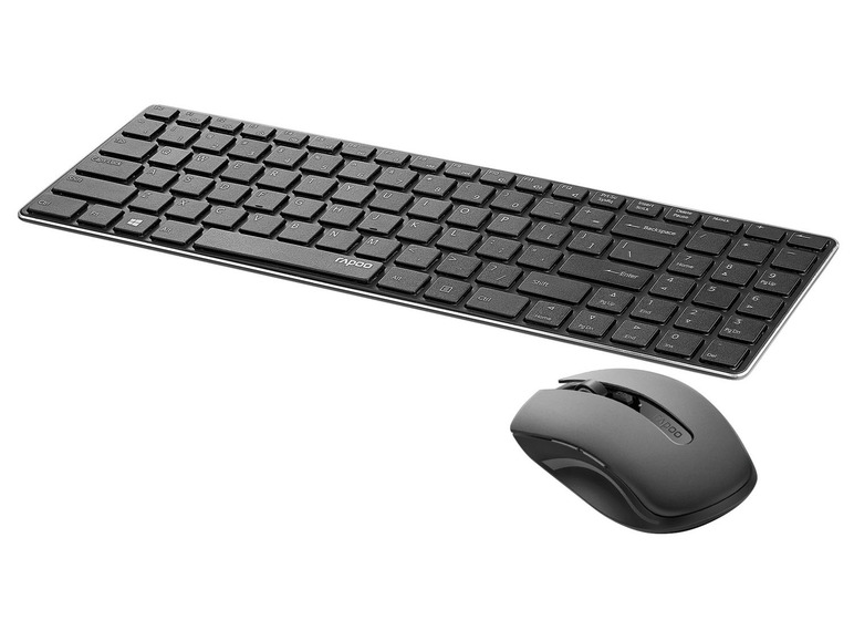 Gehe zu Vollbildansicht: Rapoo Maus und Tastatur Set »9300T«, kabellos, 2,4 GHz - Bild 3