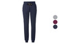 Dunkelblaue Jogginghose mit Kordelzug.