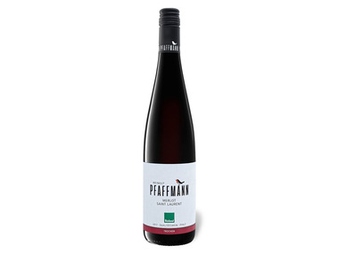 Weingut Pfaffmann BIOLAND Cuvée Merlot/Saint Laurent Pfalz QbA trocken, Rotwein 2019