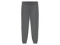 Graue Jogginghose mit elastischem Bund.