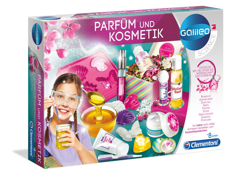 Gehe zu Vollbildansicht: Clementoni Experimentierset »Parfüm und Kosmetik«, Schönheitslabor, ab 8 Jahren - Bild 2