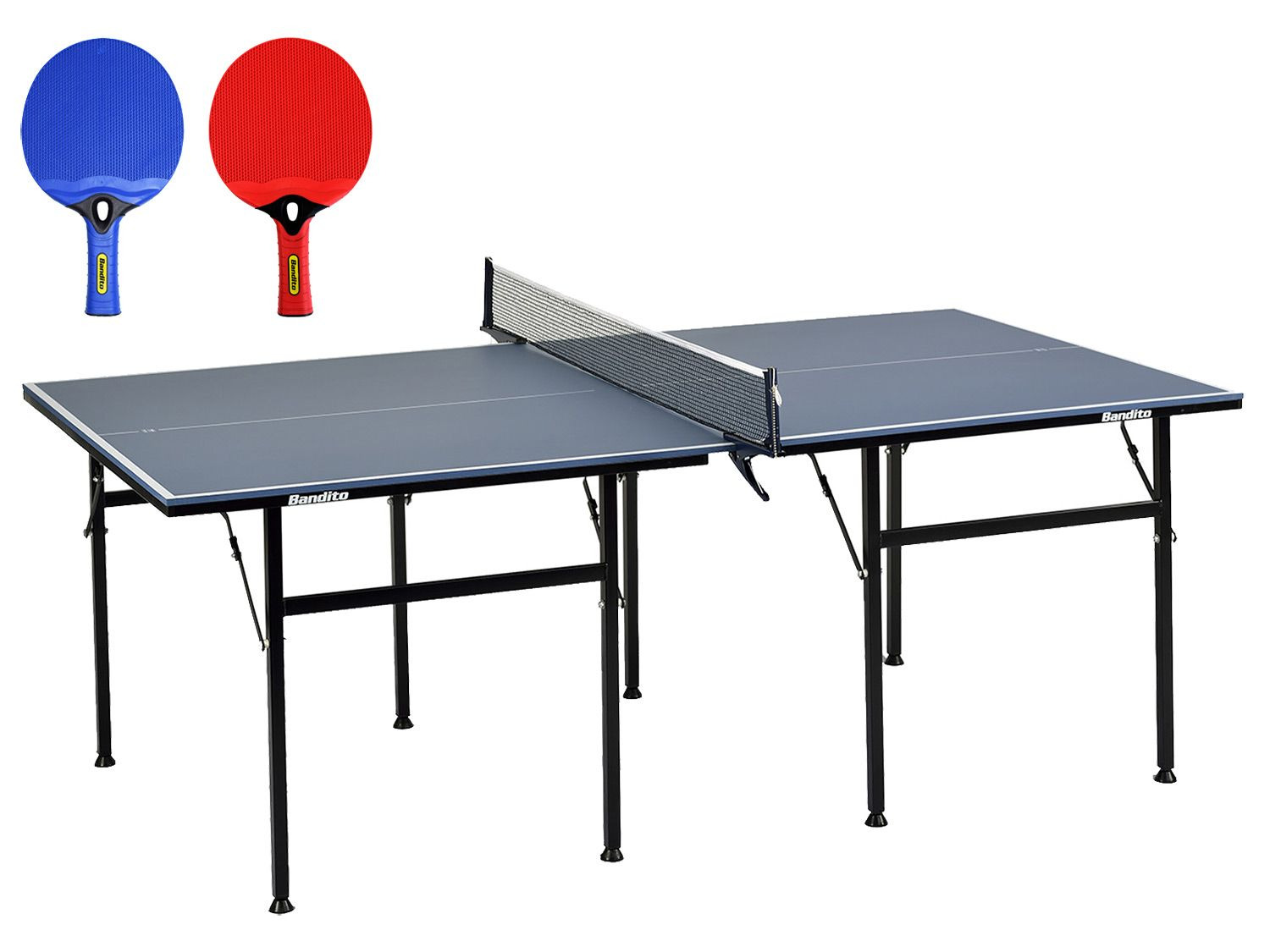 Indoor Das ideale Modell für geringere Raumgrößen Tischtennisplatte BIG-FUN Speilfeld 206 x 115 cm