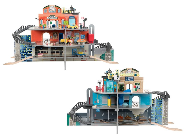 Playtive JUNIOR PLAYTIVE® JUNIOR, XXLSet Bahnhof / Lo…