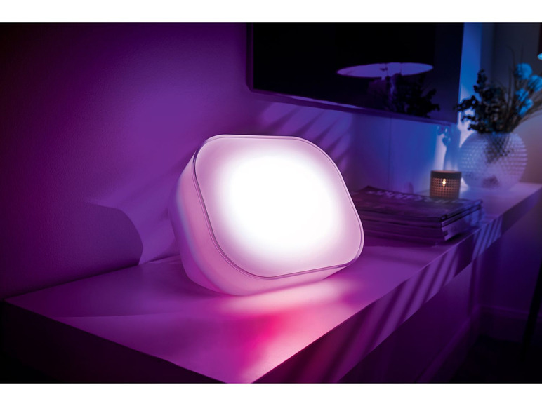 Gehe zu Vollbildansicht: LIVARNO LUX® Stimmungsleuchte mit Akku und Lichtfarbensteuerung, RGB LED, »Zigbee Smart Home« - Bild 2