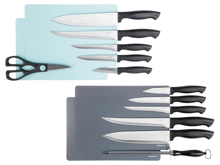 Gehe zu Vollbildansicht: ERNESTO® Messerset, 8-teilig, aus Edelstahl - Bild 1