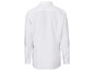 Weißes Hemd mit langen Ärmeln.