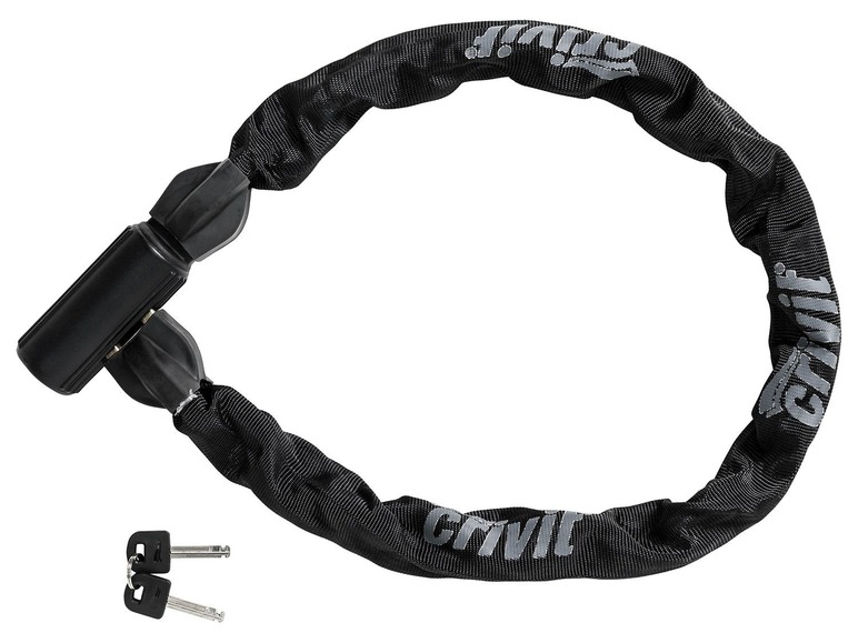 CRIVIT bicycle chain lock For additional security of your bike