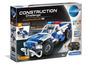 Clementoni Galileo Construction Challenge Set mit zwei RC Polizeifahrzeugen.