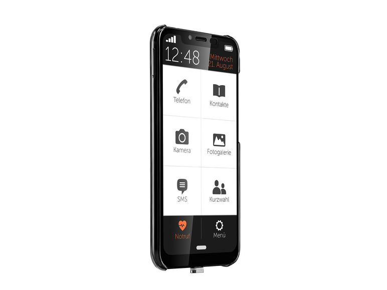 Gehe zu Vollbildansicht: Gigaset Senioren Mobiltelefon Smartphone GS195LS Life Series inkl. Lidl Connect Smart S - Bild 5