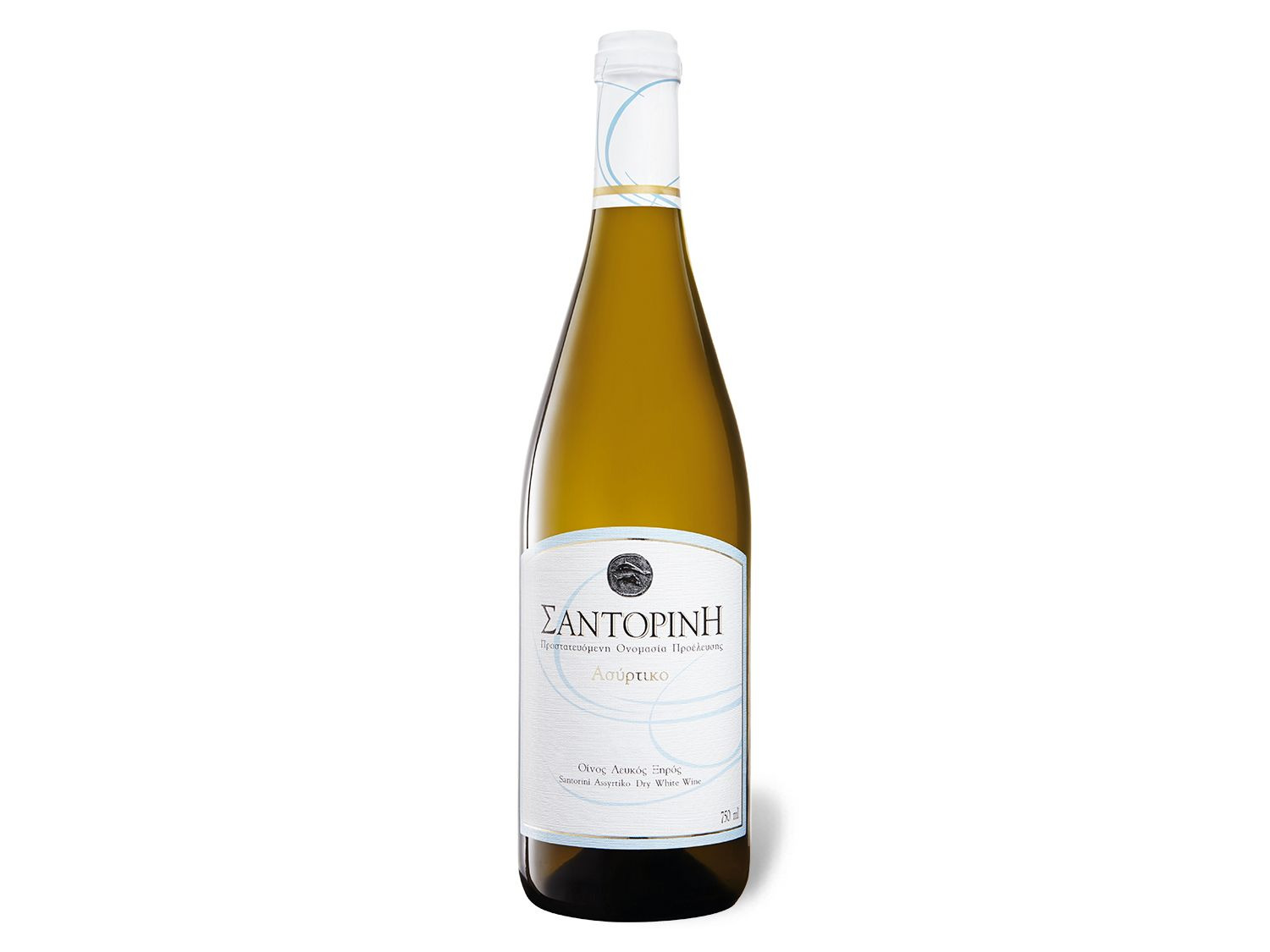 Weißwein 2021 trocken, | PDO LIDL Asyrtiko Santorini
