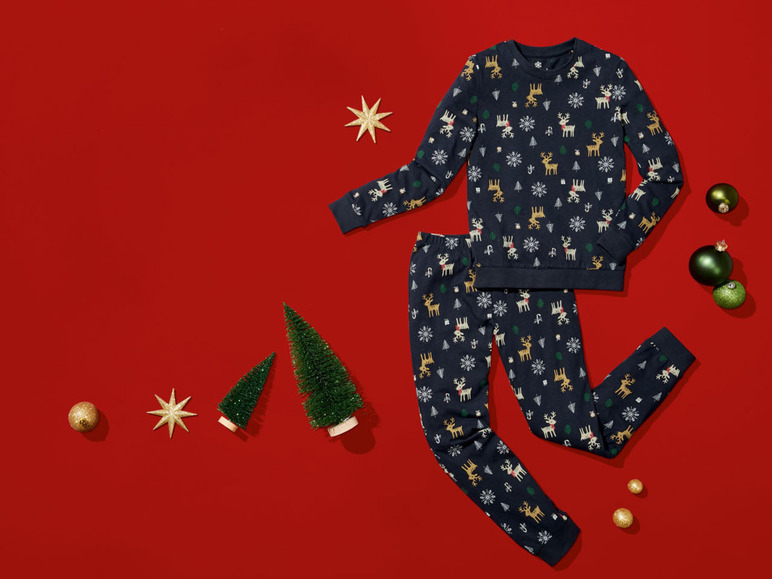 Gehe zu Vollbildansicht: pepperts Jungen Weihnachts-Pyjama, mit Baumwolle - Bild 6