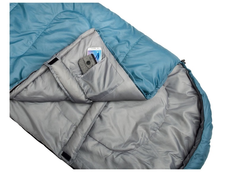 Gehe zu Vollbildansicht: CRIVIT® Schlafsack, mit Reißverschluss, Wärmeleiste, inklusive Kompressions-Packsack - Bild 15