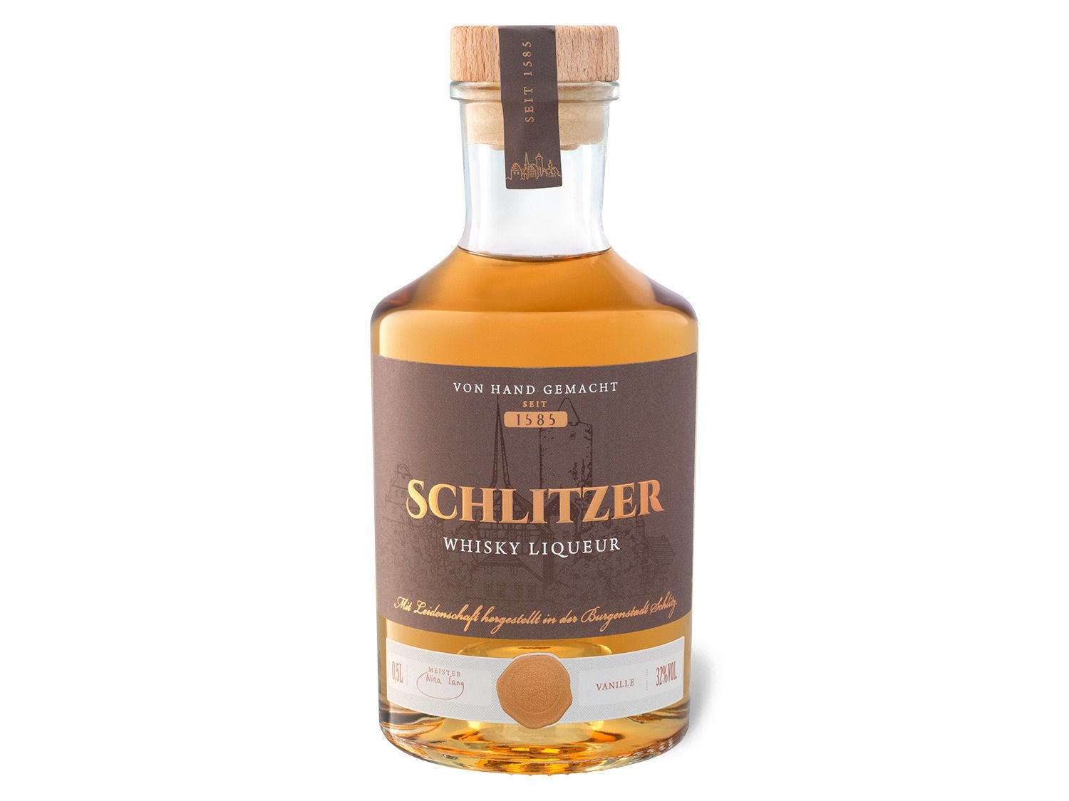 Vol | Liqueur Schlitzer Vanilla 32% LIDL Whisky