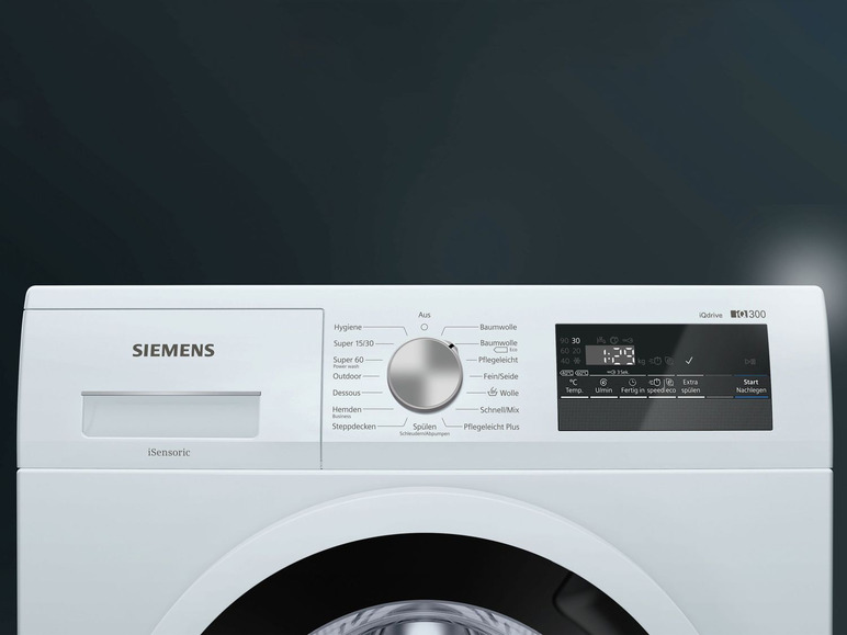 Gehe zu Vollbildansicht: Siemens iQ300 WM14N121 Waschmaschine - Bild 3