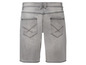 Hellgraue Jeans Shorts für Herren.