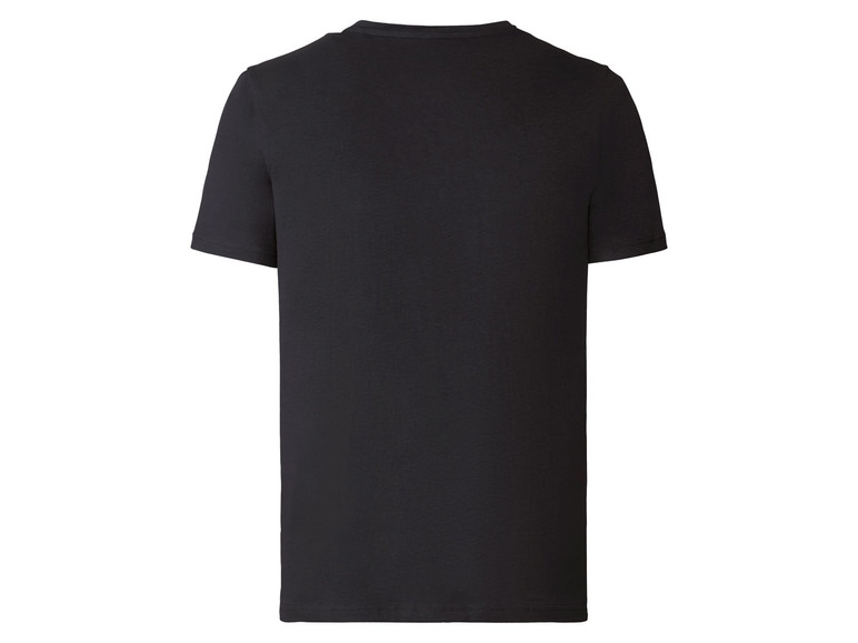Gehe zu Vollbildansicht: LIVERGY® Herren T-Shirts, 2 Stück, körpernah geschnitten, mit Baumwolle - Bild 5