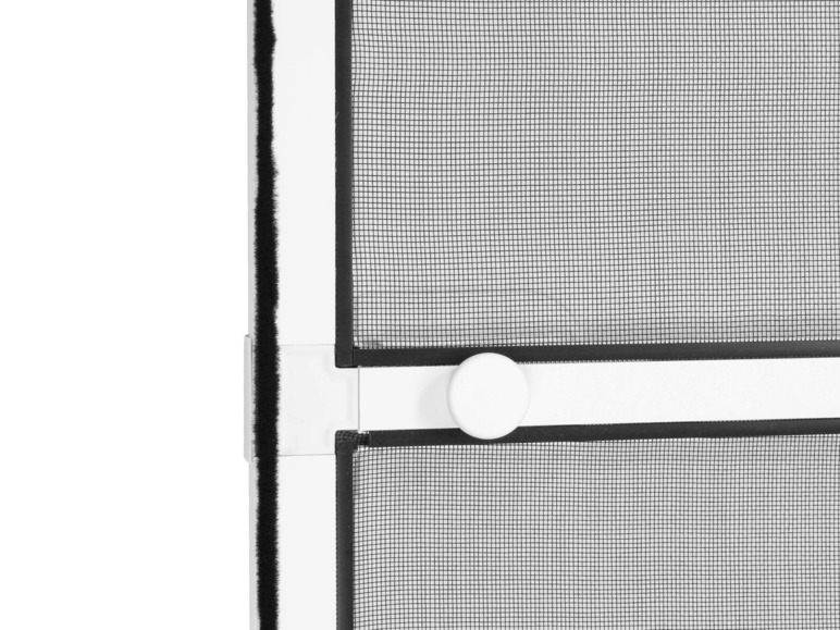 Gehe zu Vollbildansicht: wip Insektenschutz-Tür mit Mittelsprossenprofil, Komplettbausatz B 120 x H 240 cm - Bild 18