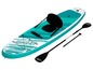 Aufblasbares Paddleboard mit Sitz und zwei Paddeln von Hydro-Force.
