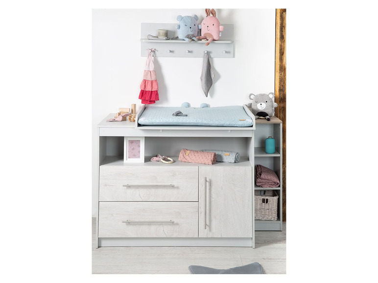 Kinderzimmerset roba Wickelkommode, Bett, 2« Schrank »Maren -