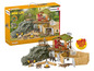 Schleich Wild Life Jungle Spielset mit Baumhaus, Tieren und Figuren.