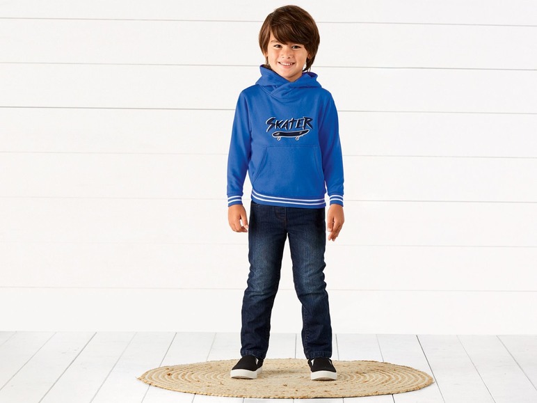 Gehe zu Vollbildansicht: LUPILU® Kleinkinder Sweatshirt Jungen, mit Baumwolle - Bild 8