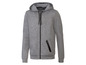 Grauer Hoodie mit Reißverschluss
