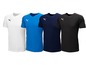 Vier verschiedene Puma T-Shirts mit V-Ausschnitt.
