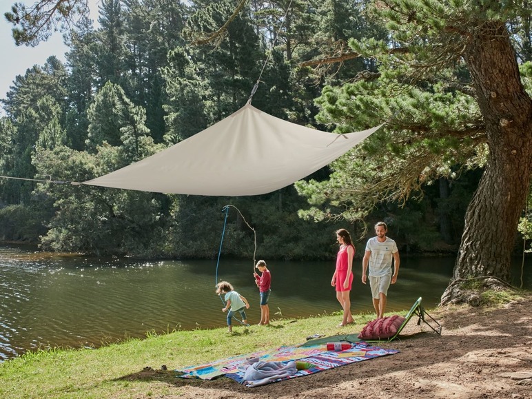 Gehe zu Vollbildansicht: CRIVIT® Picknickdecke, mit Klettverschluss, Tragegriff, isolierende Unterseite - Bild 16