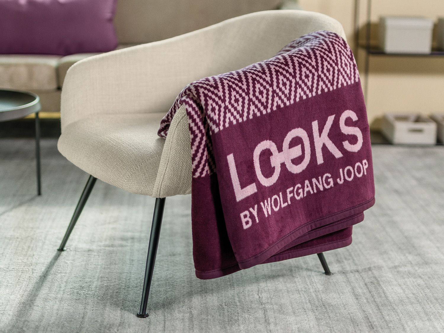 LOOKS by Wolfgang Joop Wohndecke, 150 x 200 cm LIDL