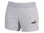 Graue Sport Shorts mit Puma Logo.