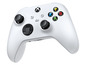 Ein weißer Xbox-Controller mit Knöpfen