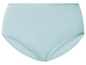 Hellblaue Damen-Unterhose.