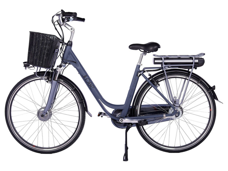 Gehe zu Vollbildansicht: Llobe E-Bike »Black Motion 2.0«, Citybike, Damen, 28 Zoll - Bild 2